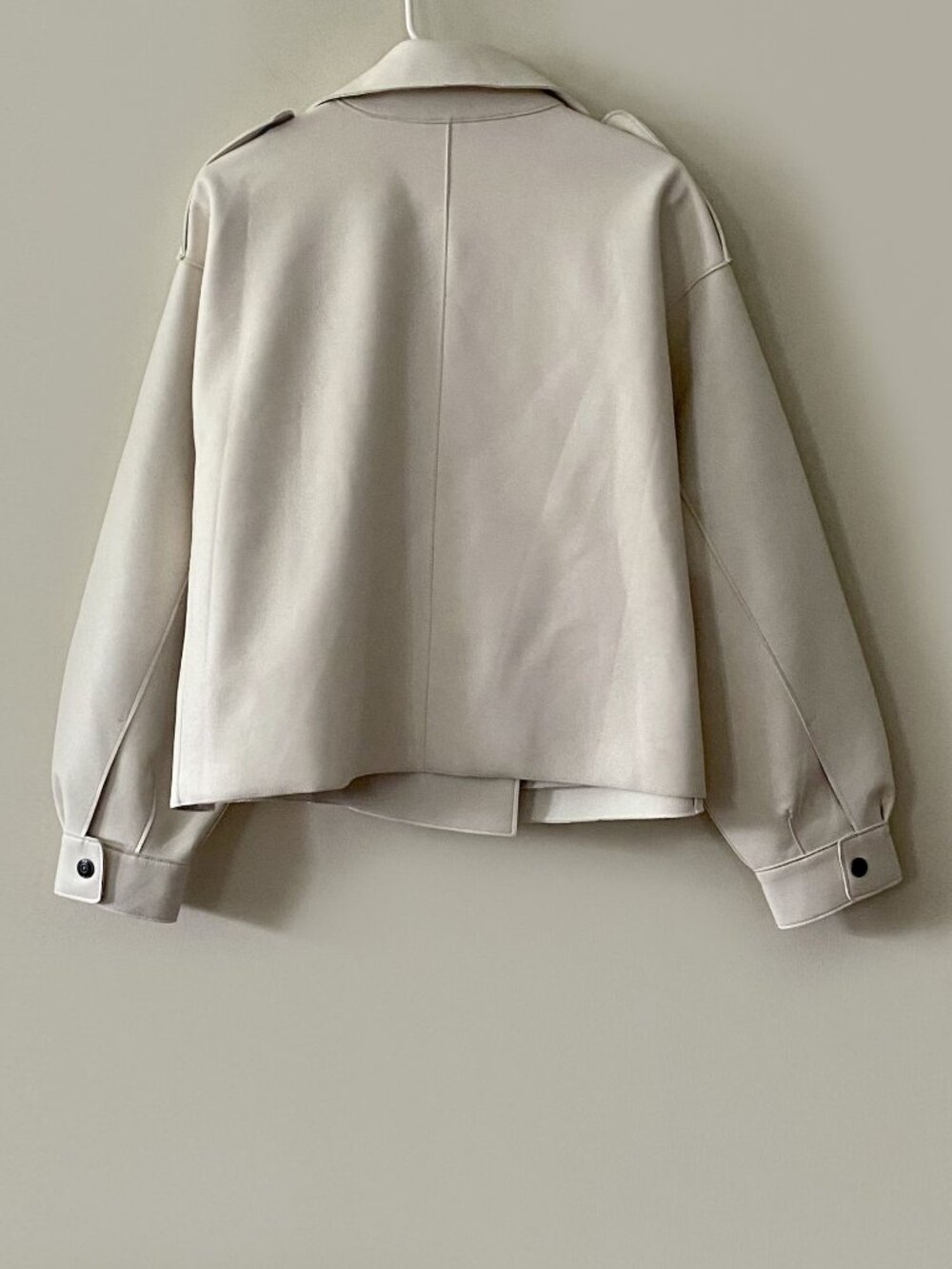 Free People Alexis Vegan Leather Jacket NWT - Picture 6 of 9